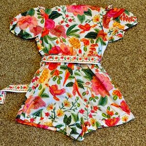 Farm Rio Romper size M. In great condition and so cute!